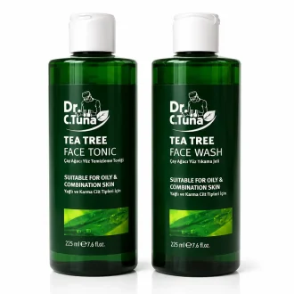 تونر و ژل شستشوی صورت Tea Tree دکتر سی تونا 225 میلی‌لیتر